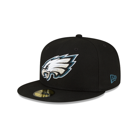 New Era Philadelphia Eagles 59Fifty Fitted - Black - Left