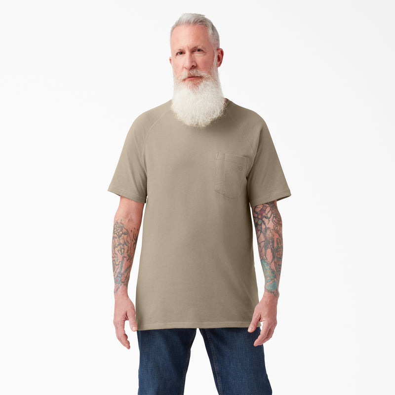 Load image into Gallery viewer, Dickies Short Sleeve Temp-iQ® Pocket Tee Desert Sand
