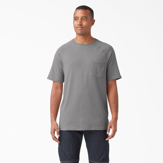 Dickies Short Sleeve Temp-iQ® Pocket Tee Smoke