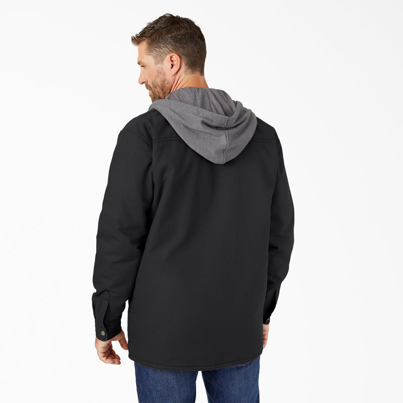 Load image into Gallery viewer, Dickies Hooded Duck Shirt Jack Black - Back
