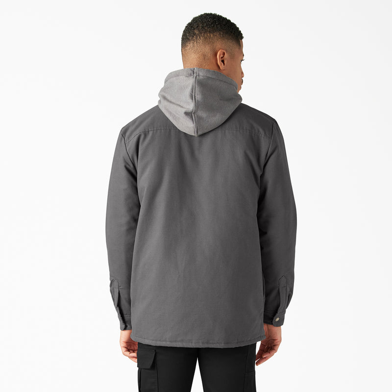 Load image into Gallery viewer, Dickies Hooded Duck Shirt Jack Slate Gray - Back
