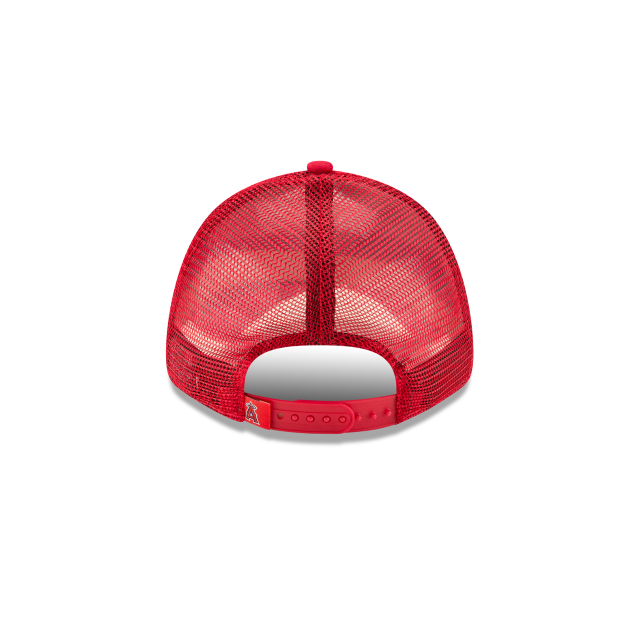 Load image into Gallery viewer, New Era LA Angels 9Forty Snapback Trucker - Red - Back
