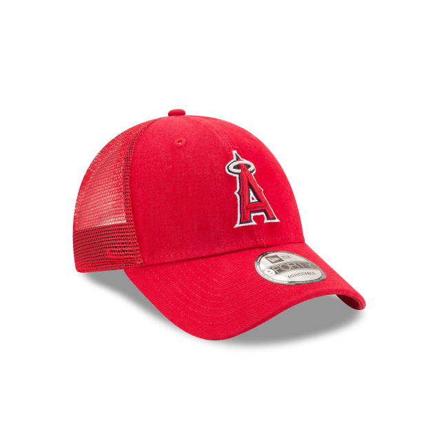 Load image into Gallery viewer, New Era LA Angels 9Forty Snapback Trucker - Red - Right
