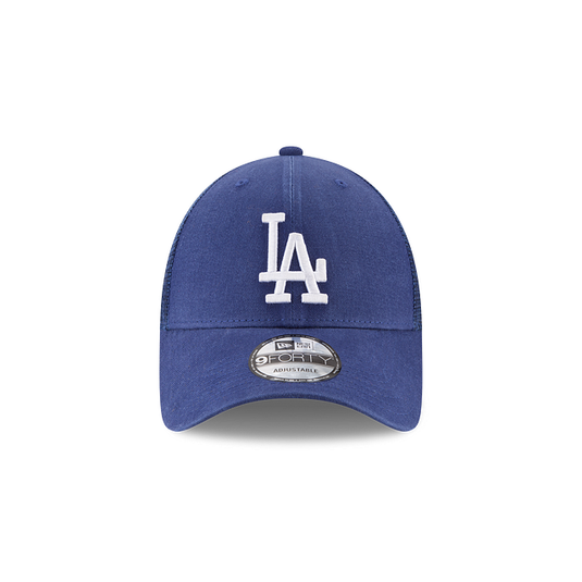 New Era LA Dodgers 9Forty Snapback Trucker - Dodger Blue - Front