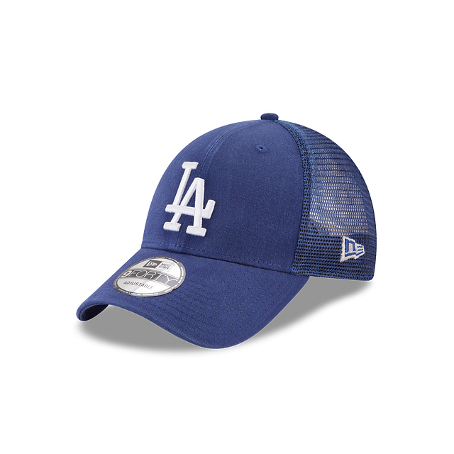 Load image into Gallery viewer, New Era LA Dodgers 9Forty Snapback Trucker - Dodger Blue - Left
