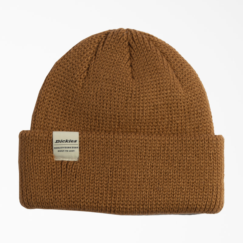 Load image into Gallery viewer, Dickies Low Pro Knit Beanie - Brown Duck
