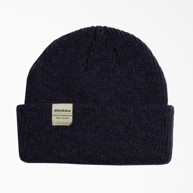 Load image into Gallery viewer, Dickies Low Pro Knit Beanie - Heather Navy
