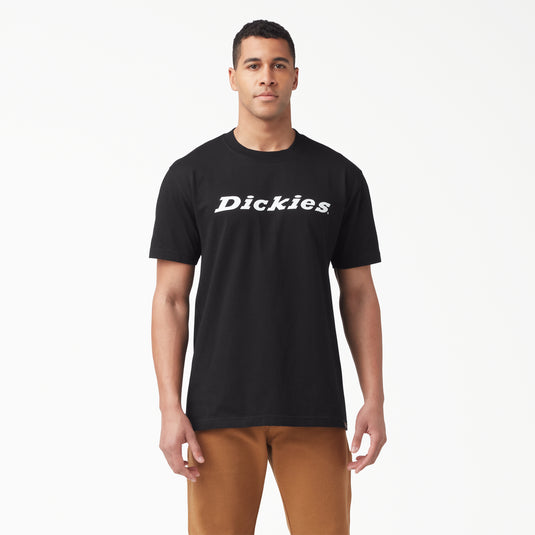 Dickies Short Sleeve Heavyweight Wordmark Tee Knit Black