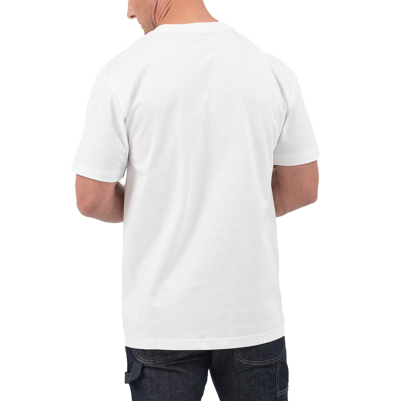 Load image into Gallery viewer, Dickies Short Sleeve Heavyweight Wordmark Tee White - Back
